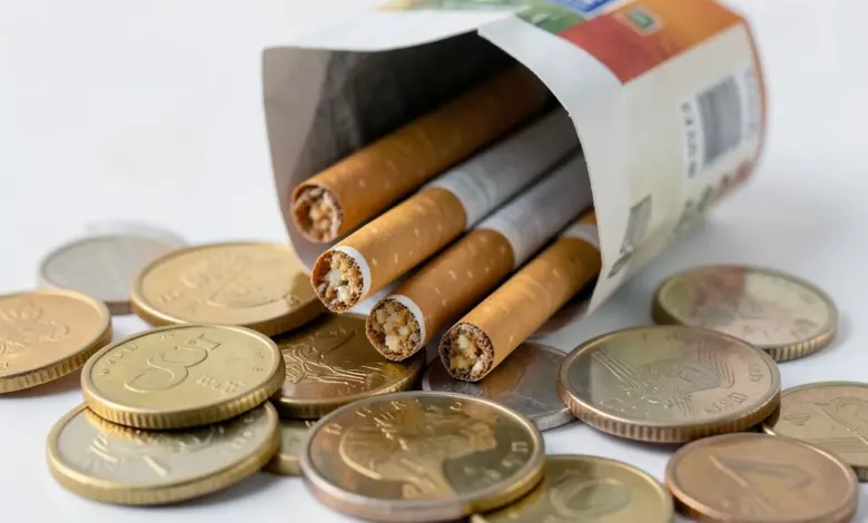 Zdražení cigaret vliv na trh - ilustrační foto
