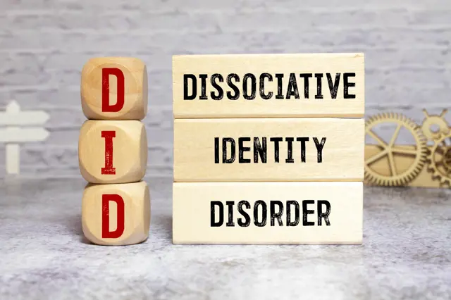 Bloky s textem DID a porucha disociativní identity