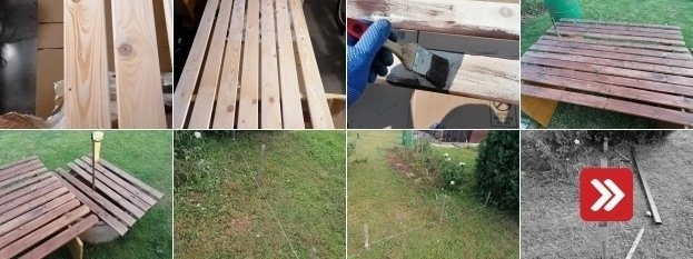 Krok za krokem stavba dřevěného plotu z prkén