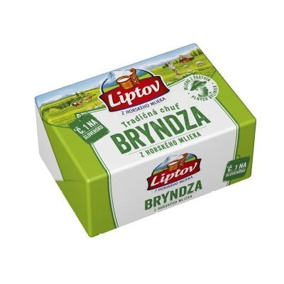 Bryndža sýr v balení značky Liptov