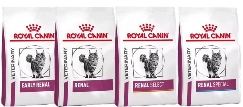 Krmivo pro kočky s onemocněním ledvin značky Royal Canin